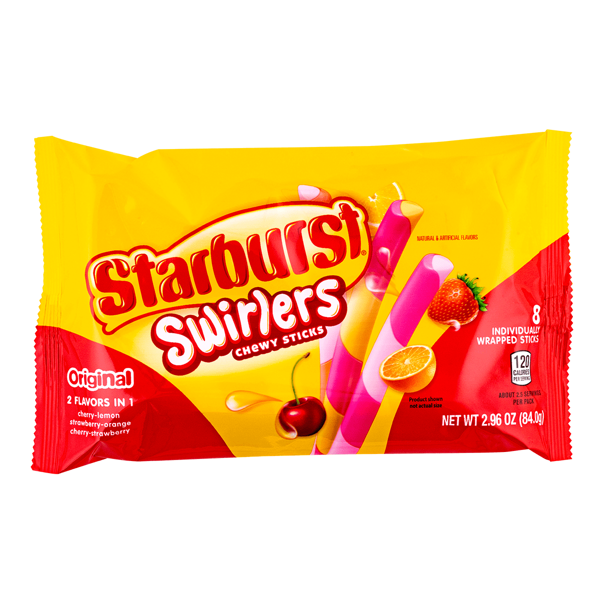 Starburst Swirlers Chewy Sticks – Rush Candy